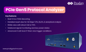 Prodigy PCIe Gen5 Protocol Analyzer